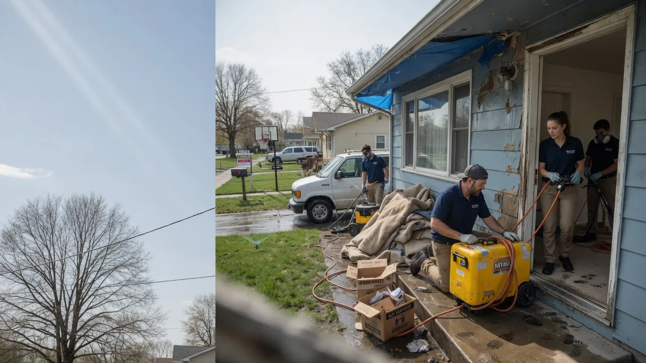 Basement Flood Cleanup in Walthall, MS near me